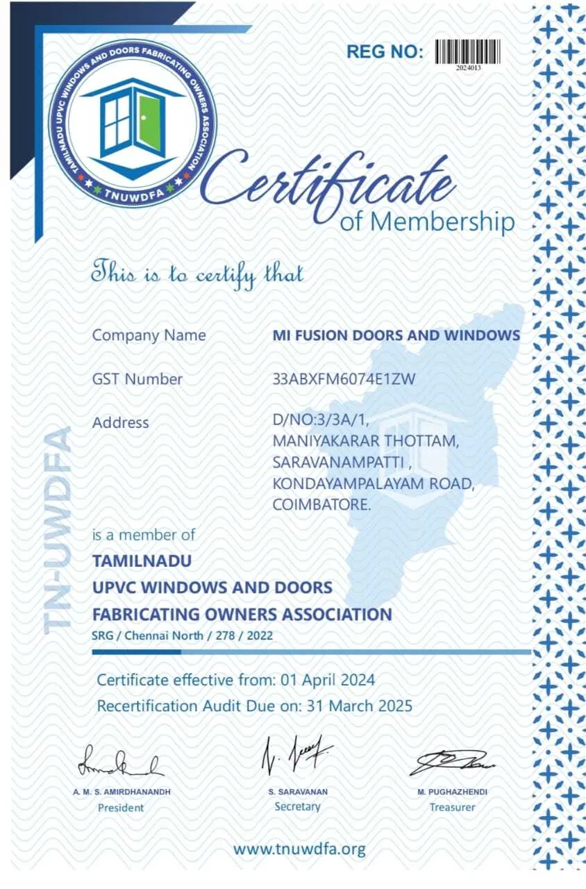 uPVC window showrooms in Coimbatore uPVC window showrooms in Coimbatore