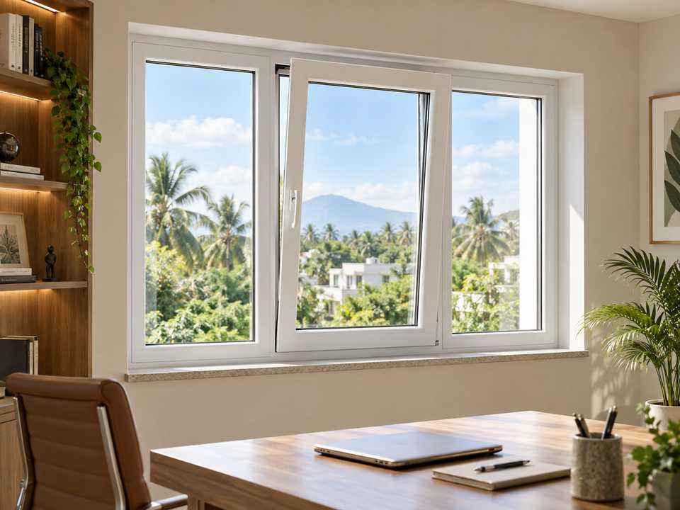 uPVC Tilt & Turn Windows in Coimbatore
